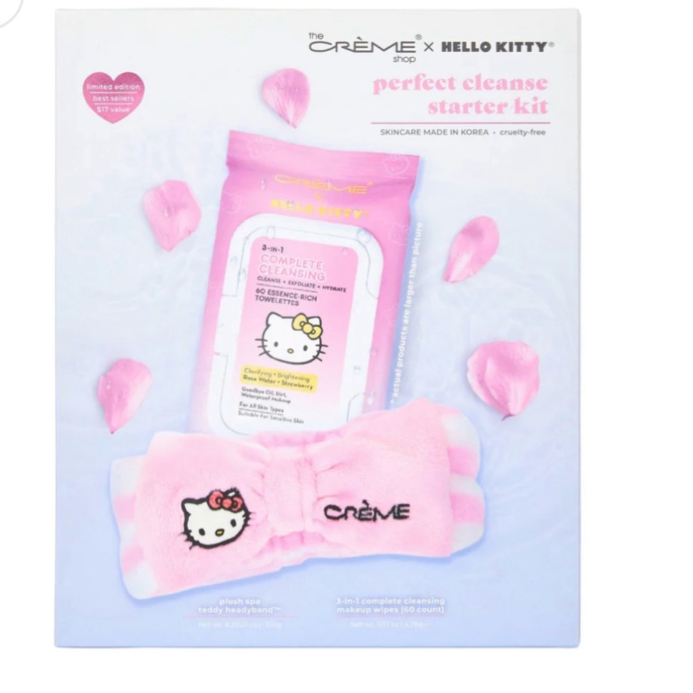 The Crème Shop x Hello Kitty – Perfect Cleanse Starter Kit‎
